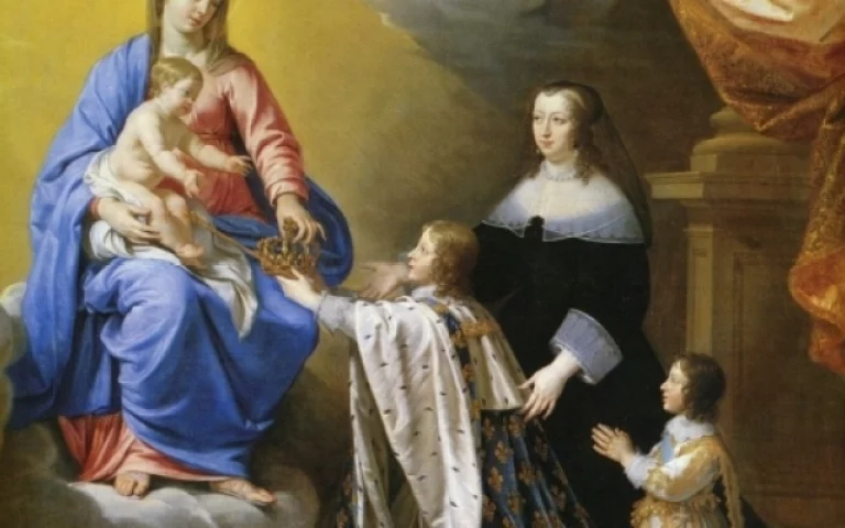 Consécration de la France à la Vierge Marie