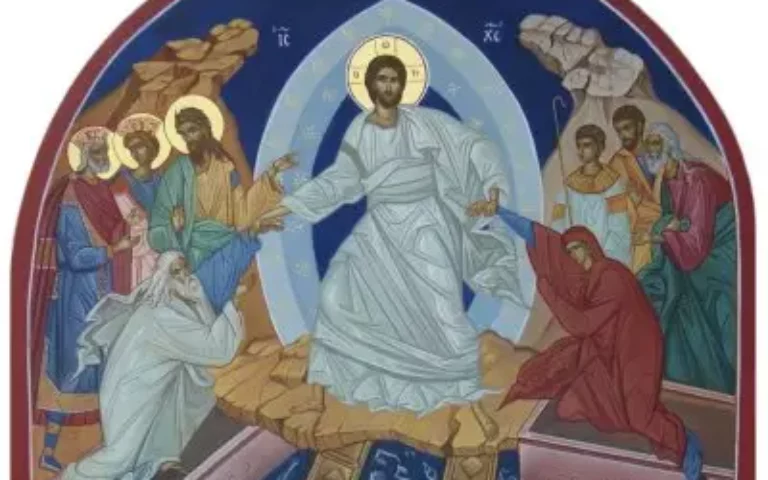 Le Christ est ressuscité, Alleluia ! Il est vraiment ressuscité, Alleluia, Alleluia !